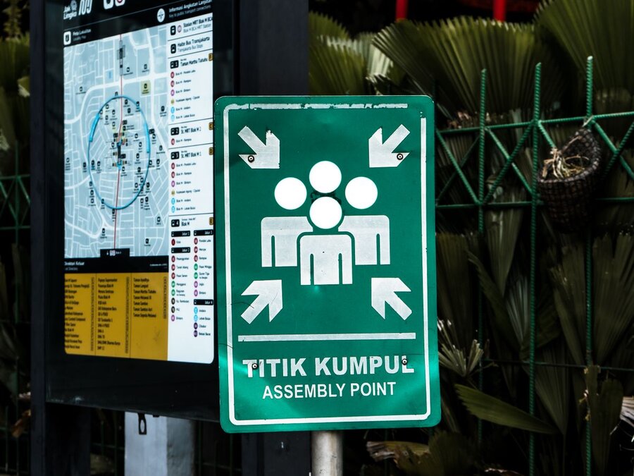 Assembly Point Signage
