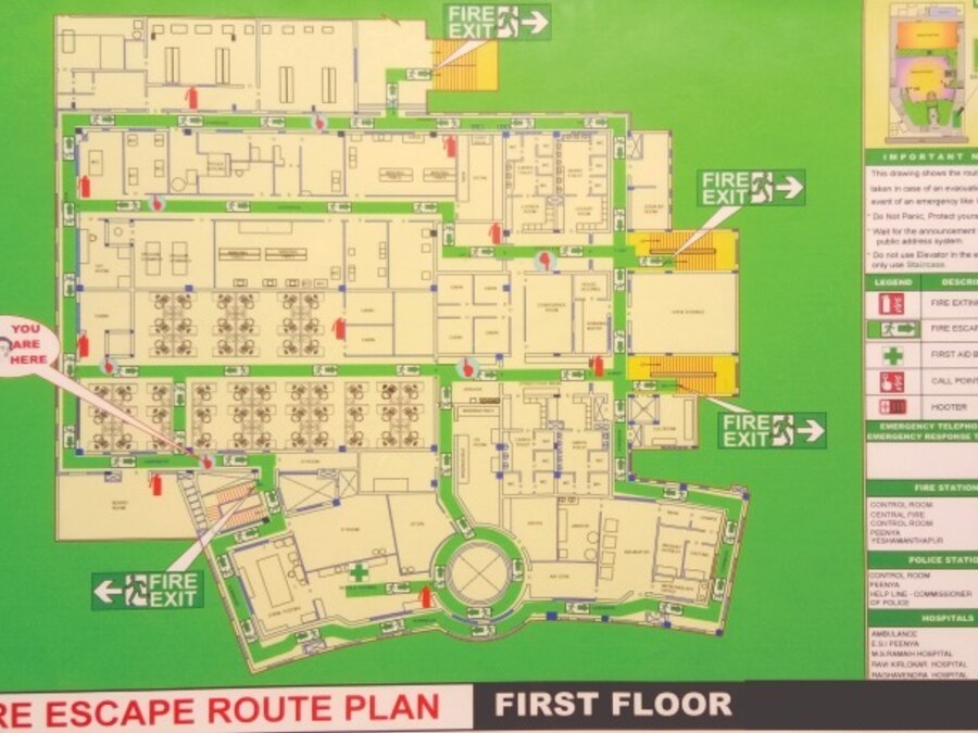 Evacuation Floor Plans